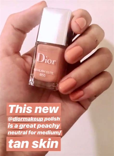 dior devilish cute nail polish|Dior glitter nail polish.